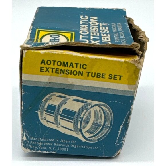 VTG PRO Automatic Extension Tube Set for Pentax Praktica Yashica Edixa Mamiya NE - Picture 4 of 6